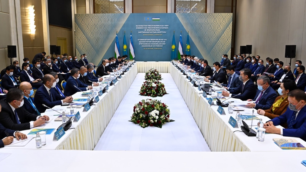 III Forum of Interregional Cooperation between Kazakhstan and Uzbekistan held in Turkistan